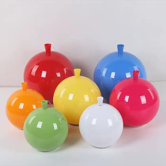 Plafonnier ballon coloré moderne pour chambre à coucher