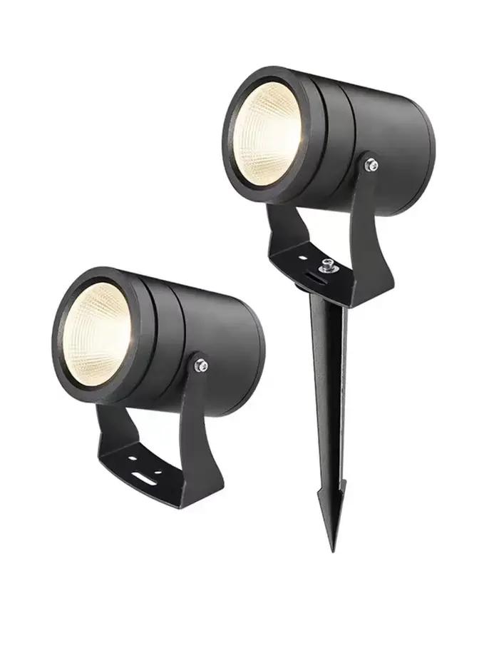 Éclairage de jardin LED extérieur 5W 7W 10W 15W lampe de pelouse à pointe éclairage étanche projecteurs de chemin de jardin AC220V DC12V 24V