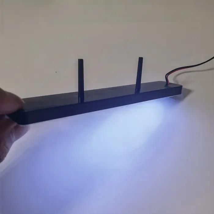 Lampe LED HEMI pour calandre, éclairage d'ambiance, logo HEMI 5.7 LITRES, lampe de décoration pour calandre