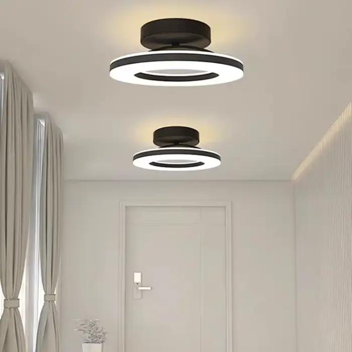 Plafonnier LED nordique moderne or éclairage intérieur décoration maison chambre salon balcon entrée étude occassions spéciales