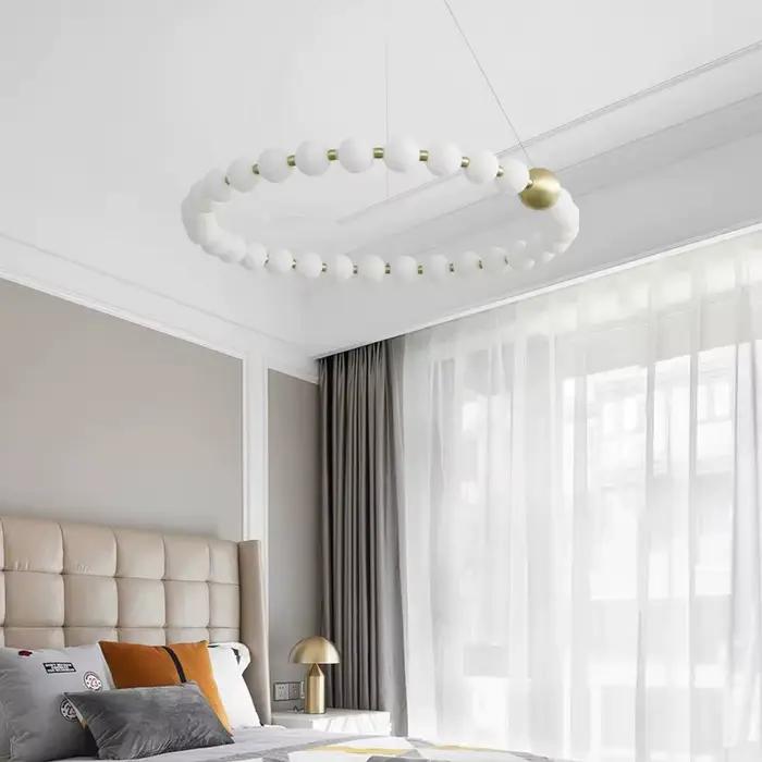 Lampes de plafond LED décoratives modernes pour chambre à coucher et salle à manger, luminaires suspendus, éclairage intérieur, lustre