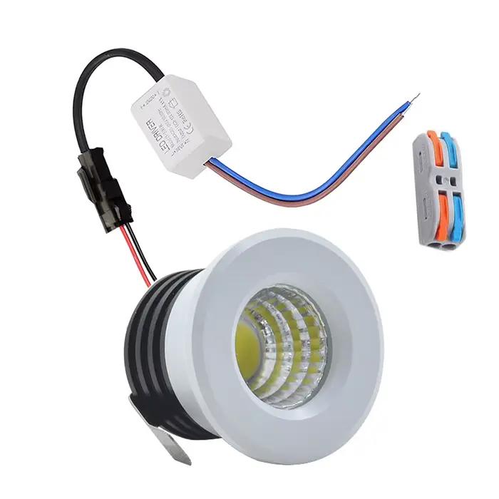 Mini spot LED encastrable pour plafond