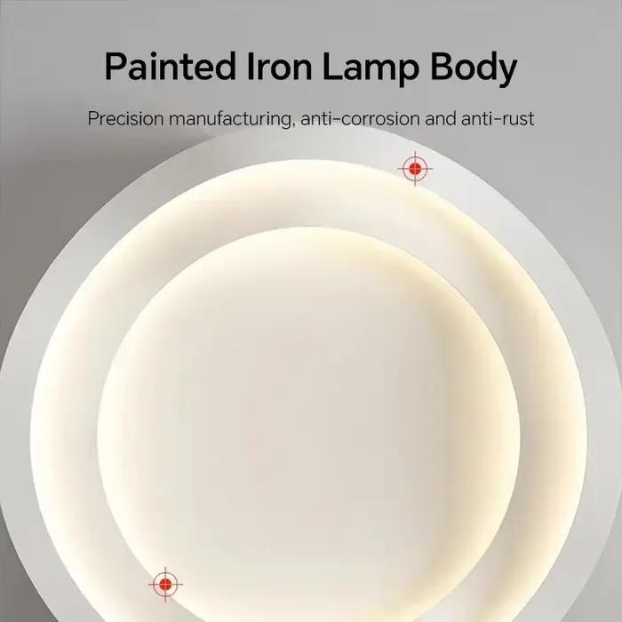 Plafond moderne LED à intensité variable pour salon chambre cuisine étude avec certification CCC CE CQC UL LVD