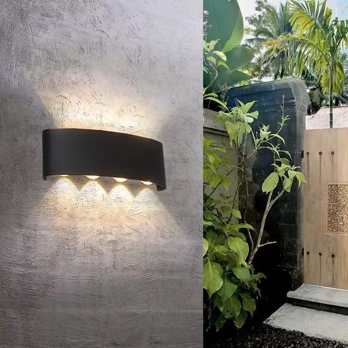 Applique murale LED éclairante vers le haut et vers le bas