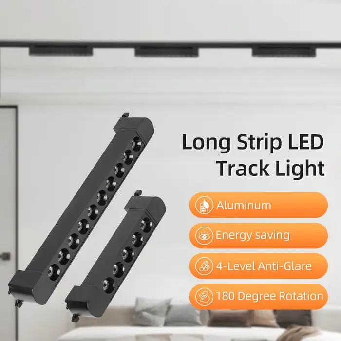 Plafonnier Led sur Rail Moderne pour Maison Cuisine Chambre à Coucher Lumière Douce et Élégante Occasions Spéciales