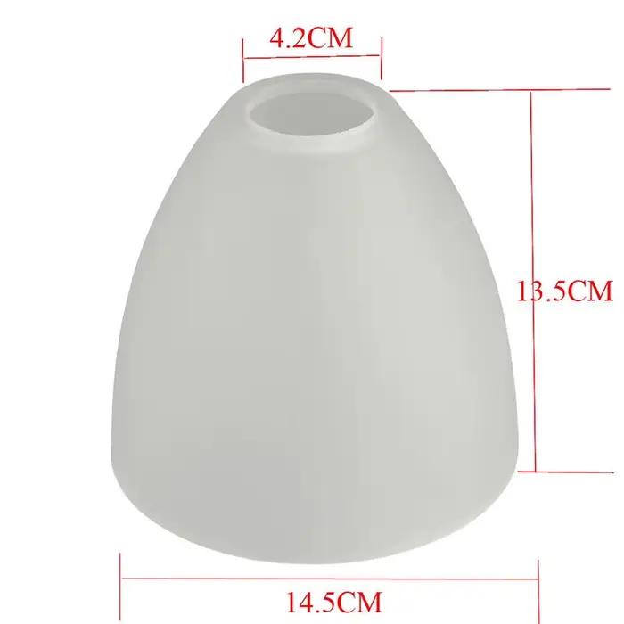 Abat-jour en verre dépoli blanc Lam138 élégant nordique pour lustres muraux et suspension lampe pour décoration intérieure chambre salon餐厅内部装饰吊灯灯罩北欧现代白色磨砂玻璃 абат-жур лам138 элегантный нордический для люстр и подвесных ламп для интерьерной декорации спальни гостиной