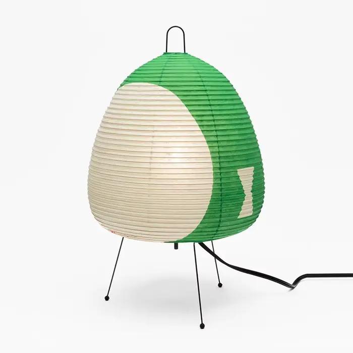Style japonais trépied riz papier lampes de Table pour chambre Akari Noguchi Yong lanterne lampe Led lampe de bureau chevet salon décor