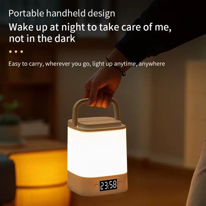 LED veilleuse chevet lampe de bureau Rechargeable chambre bébé alimentation Protection des yeux sommeil chambre d'enfants lumières lampe de Table