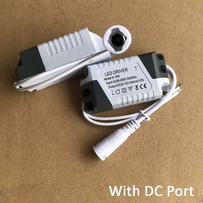 Pilote LED 9W 12W 15W 18W 24W 300mA, unité d'alimentation LED, transformateurs d'éclairage pour bande de lampe LED, éclairage de plafond, DC