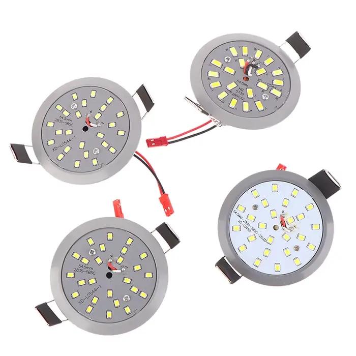 Spot Lumineux LED Encastrable pour le Plafond, avec Ampoule de Maïs, Double Forme Ronde, 5W, 220V, Nouveauté
