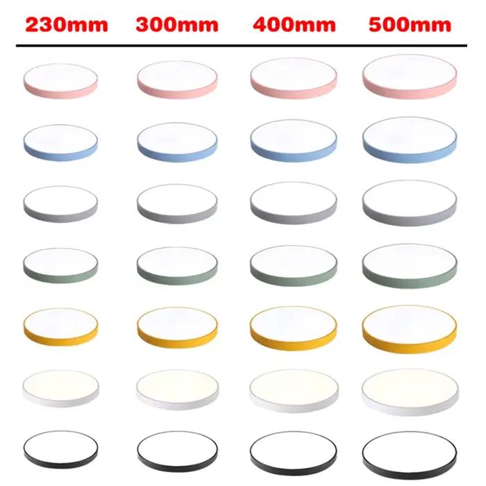Plafonnier LED moderne pour salon, chambre, couloir, balcon, cuisine, montage en surface