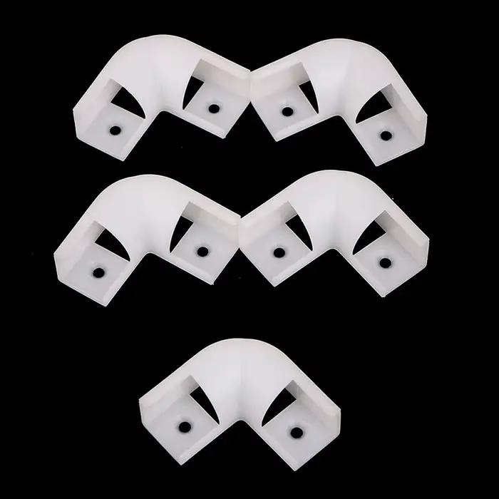 Connecteur d'angle LED résistant, lien de profil, joint de profil, 90, 16x16mm, 5 pièces
