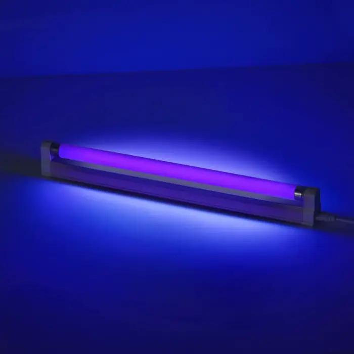 Lampe à Quartz ultraviolette 8W UV noir bleu clair BLB, ampoule Tube T5 110/220V UVA 365nm, lampe sèche pour ongles, détecteur d'argent, décoration lumière noire