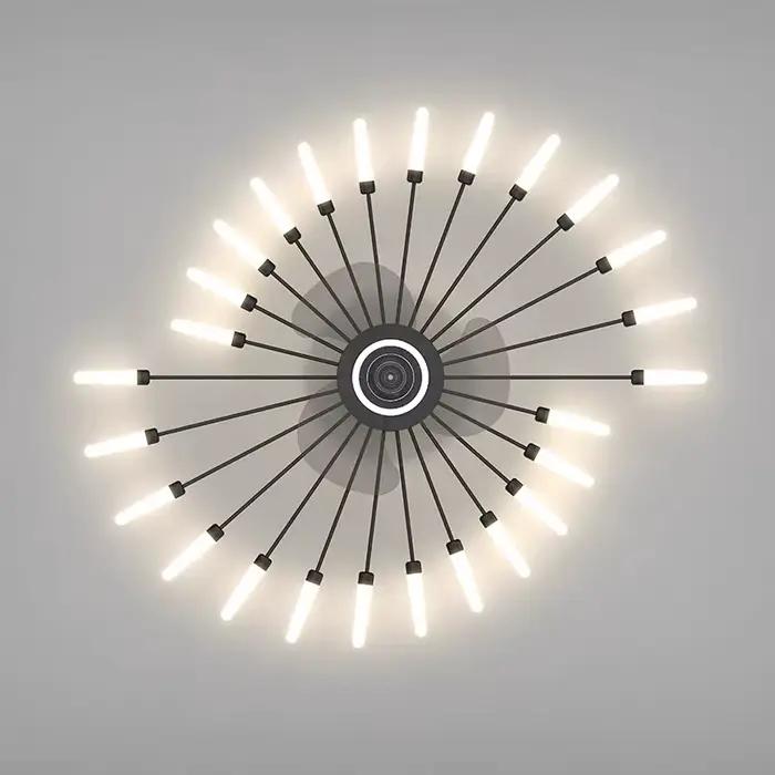 Plafonnier LED en forme de feu d'artifice, design moderne, luminaire décoratif d'intérieur, idéal pour un salon, une chambre d'enfant ou une chambre à coucher, nouveau modèle