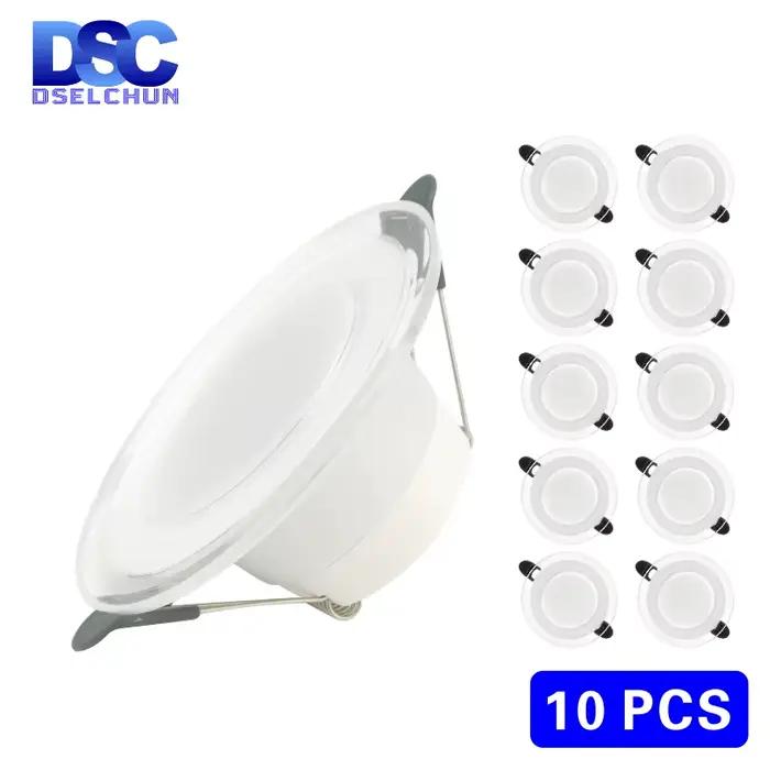 Spot Lumineux LED Encastrable Rond de 6W et 220V