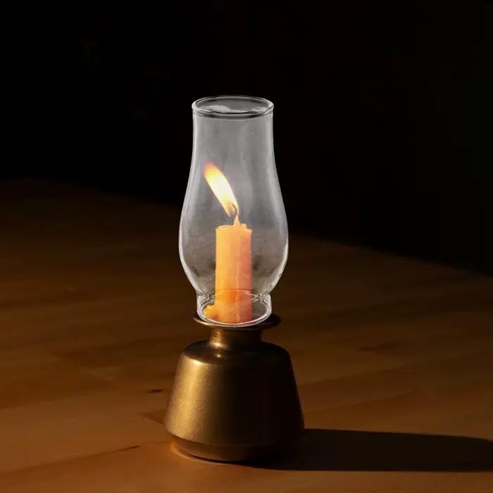 Abat-jour en verre de remplacement pour lampe à huile vintage, abat-jour transparent pour lampe Hurricane, éclairage d'urgence décoratif intérieur/extérieur