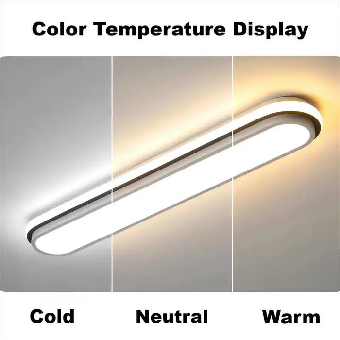 Plafonnier moderne en acrylique et fer avec ampoules LED pour chambre, salon, entrée, cuisine et autres pièces intérieures