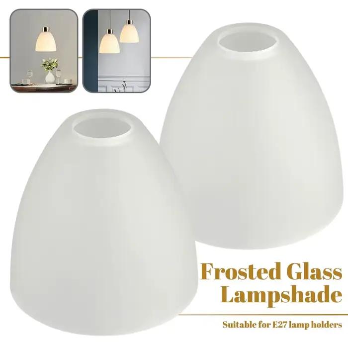 Abat-jour en verre dépoli blanc Lam138 élégant nordique pour lustres muraux et suspension lampe pour décoration intérieure chambre salon餐厅内部装饰吊灯灯罩北欧现代白色磨砂玻璃 абат-жур лам138 элегантный нордический для люстр и подвесных ламп для интерьерной декорации спальни гостиной