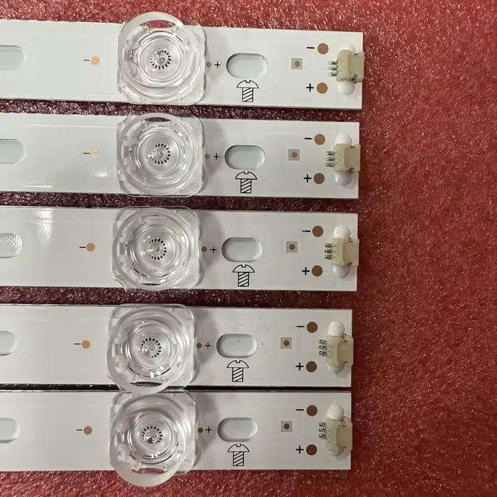 Bande LED 8LED pour 43PUS6504 43PUS7805/12 43PUS7334/12 43PUS6704/12 43PUS6754/12 LBM430M0801-EN-1(0) LB4310D V0 TP430U3-EQYSM.G