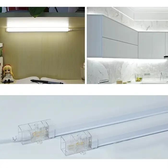 Veilleuse LED tube bleue personnalisable pour chambre salon couloir cuisine garage plafonnier美好生活装饰LED夜灯管,适用于卧室、客厅、走廊、厨房和车库