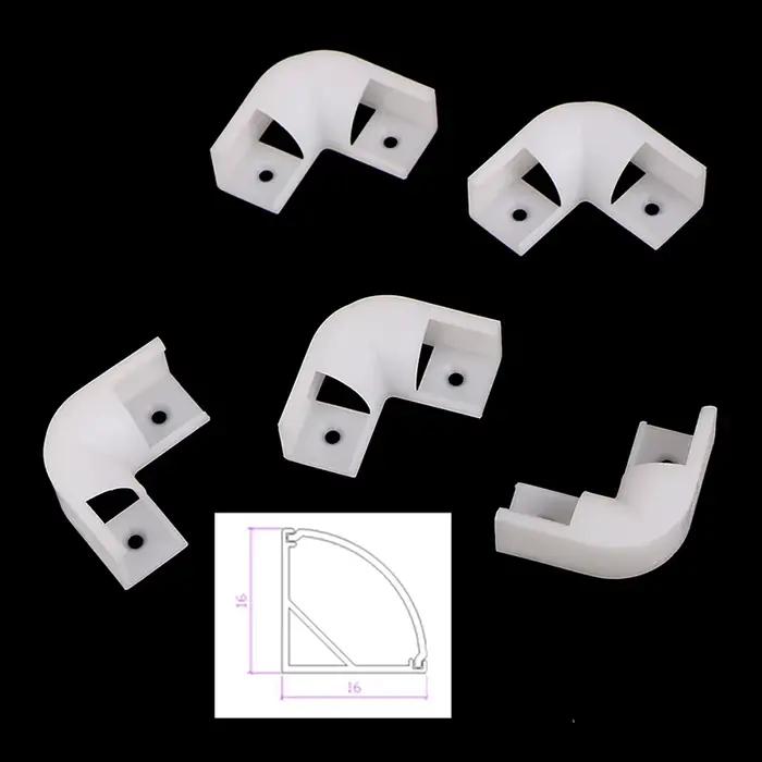 Connecteur d'angle LED résistant, lien de profil, joint de profil, 90, 16x16mm, 5 pièces