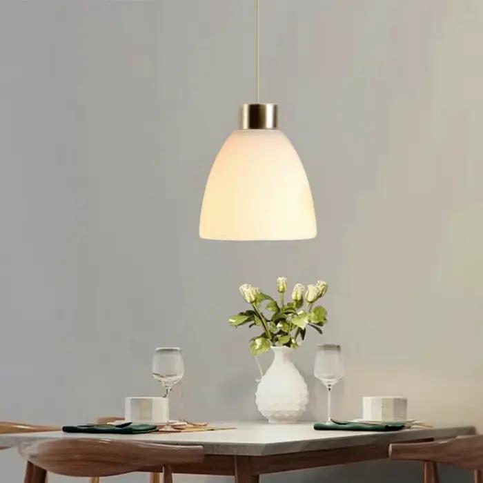 Abat-jour en verre dépoli blanc Lam138 élégant nordique pour lustres muraux et suspension lampe pour décoration intérieure chambre salon餐厅内部装饰吊灯灯罩北欧现代白色磨砂玻璃 абат-жур лам138 элегантный нордический для люстр и подвесных ламп для интерьерной декорации спальни гостиной
