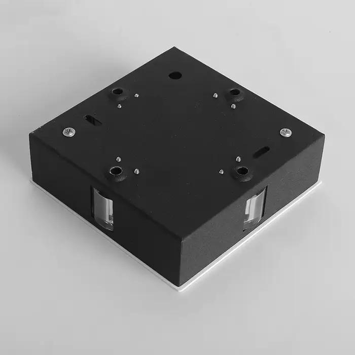 Moderne créatif croix étoile LED carré applique lavage mur lumière barre KTV hôtel couloir fond décoration murale Luminaire