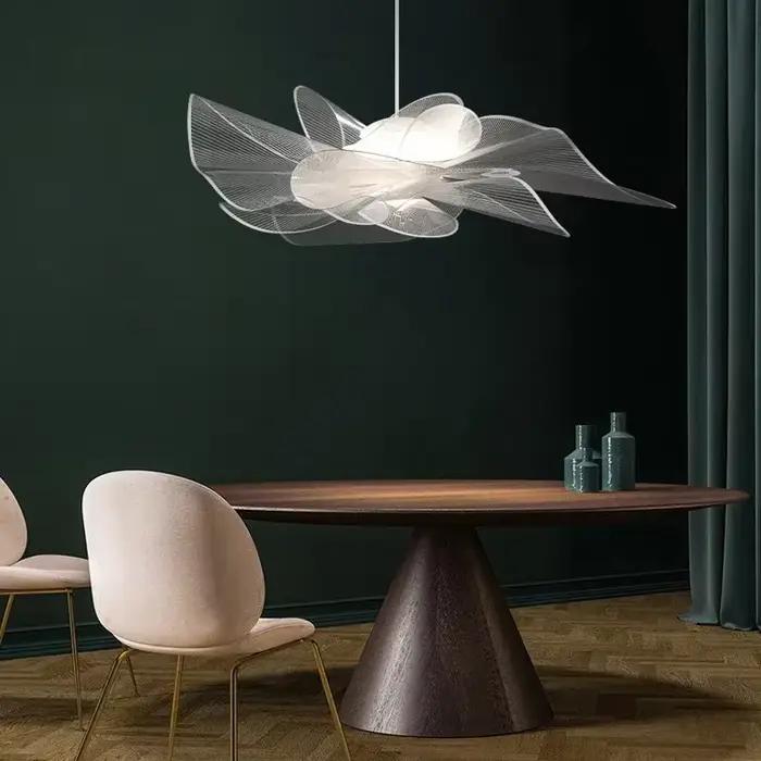 Lustre suspendu Led moderne italien, luminaire de luxe, pour cuisine et salon