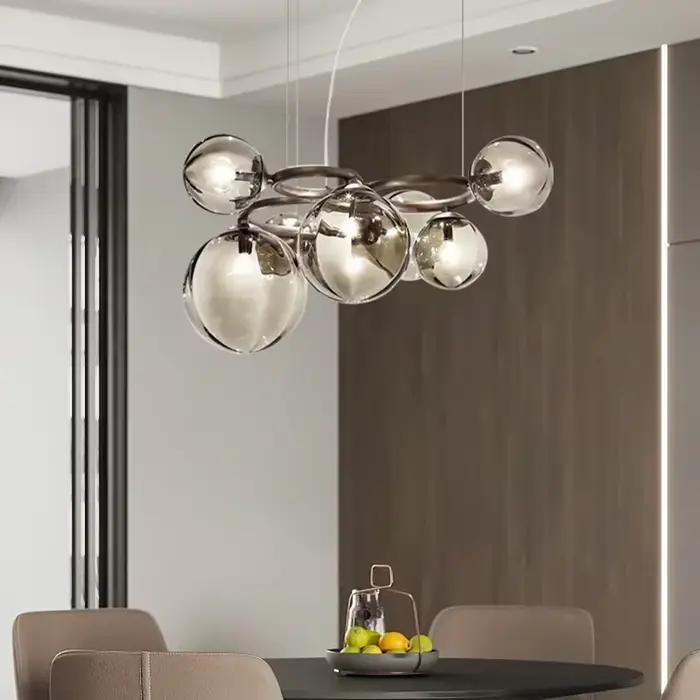 Moonriver éclairage haricots magiques lustre moderne créatif suspension lampe salon salle à manger