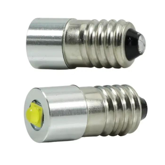2 ampoules LED E10 3V 6V 12V 24V Super 5W 3535 pour lampe torche