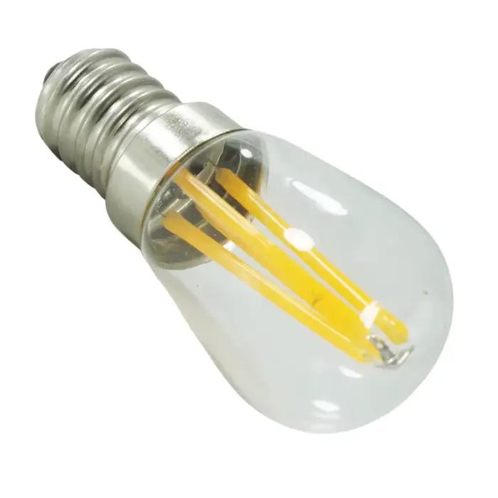 Ampoule à filament LED pour budgétaire domestique, super lampe bougie, basse tension, 3W, E14, B15, 12V, 24 V, 110V, 220V