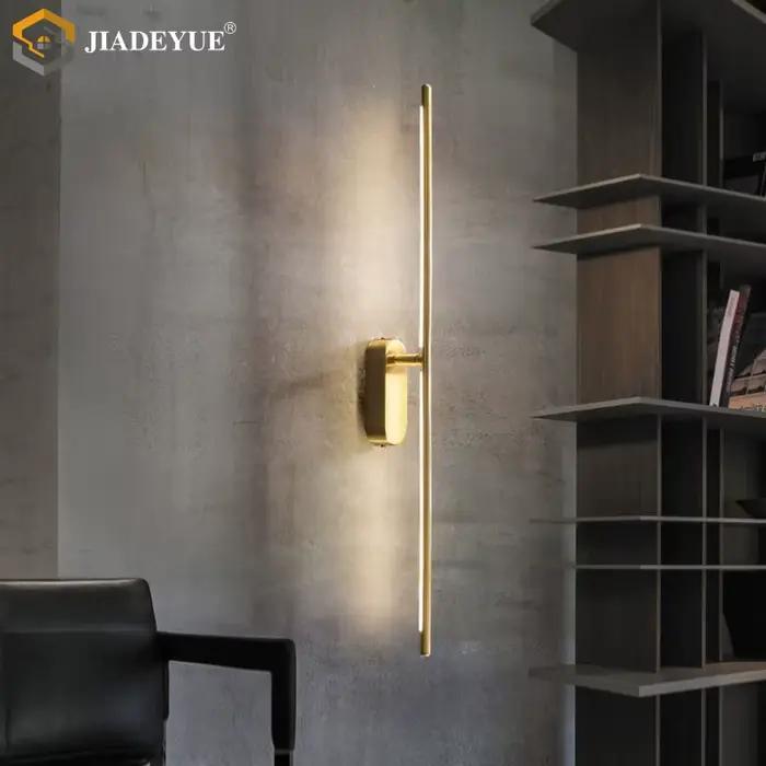 Lampe murale LED minimaliste postmoderne de style nordique pour couloir