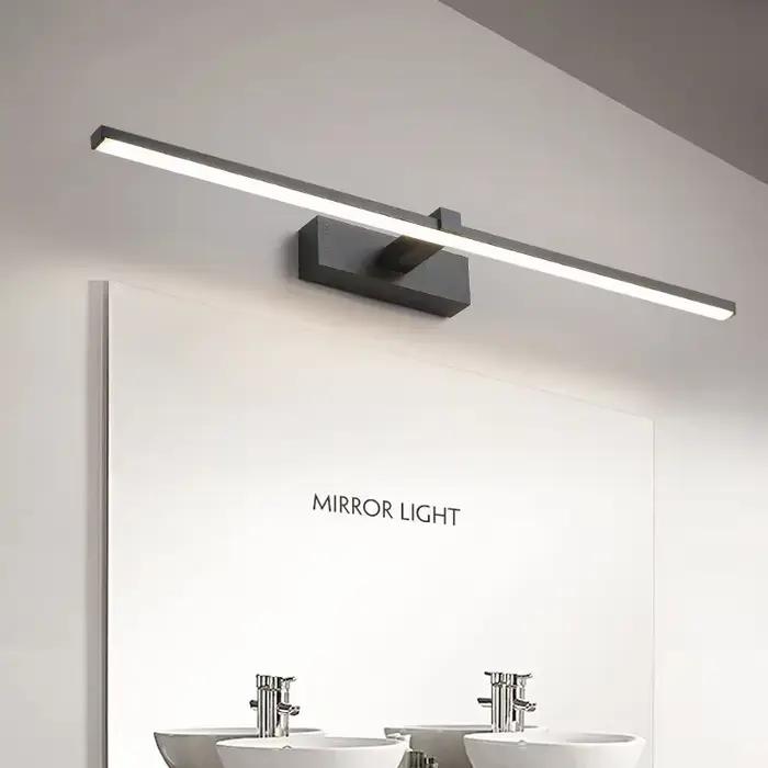 Applique murale LED moderne pour salle de bain miroir phare Vanty lampes mur en aluminium Scomce décoration de la maison luminaire Lustre