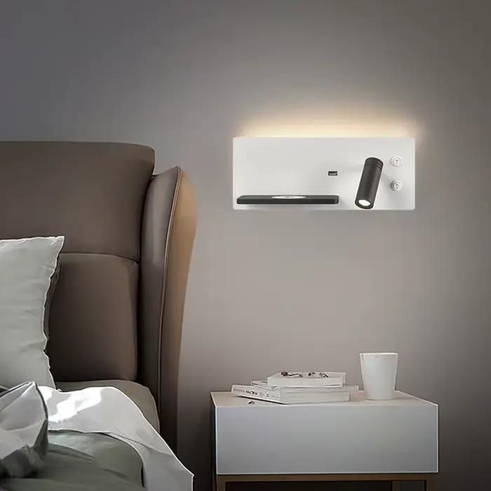 Applique LED Angle réglable moderne pour éclairage quotidien cuisine salle à manger chambre à coucher entrée étude rechargeable sans fil