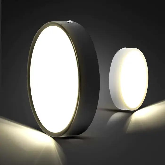 LED plafonnier 3 changement de couleur Mini plafonnier 5/10/15/25W pour salon chambre salle de bain cuisine décor luxe vers le bas lumières