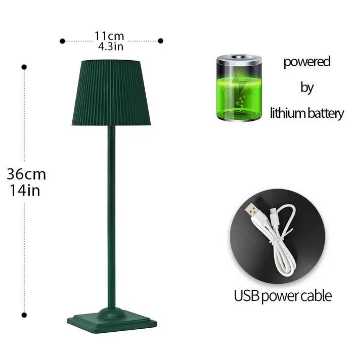Lampe de Table sans fil LED Rechargeable