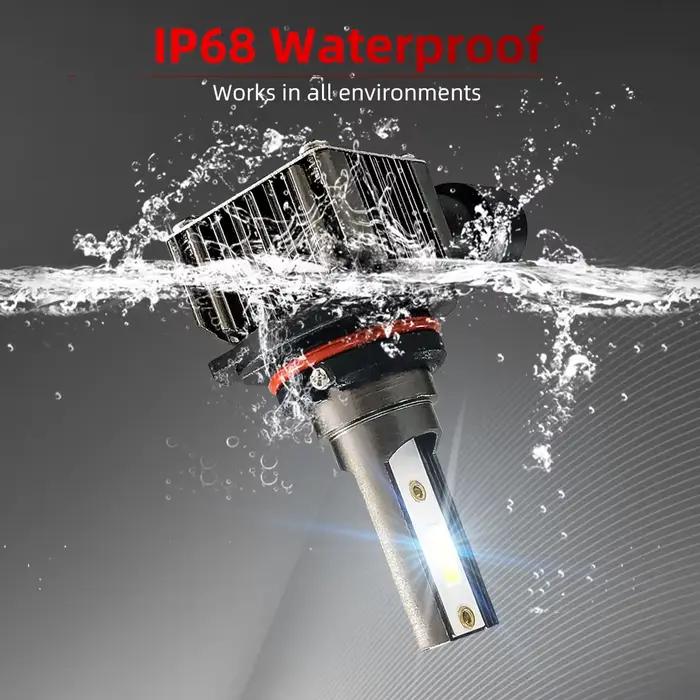 Enquêter antibrouillard LED pour voiture, Plug and Play, 15000LM, 6000K, VW EOS 2006, 2007, 2008, 2009, 2010, 2011, 2012, 2013, 2014, 2015
