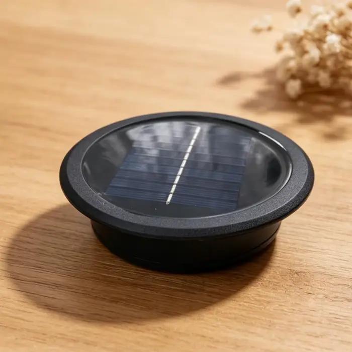 Capots de remplacement pour lampes solaires 11 cm, couvercles de lampe étanches, capots de lanterne solaire pour jardin extérieur, allée, patio, cour, porche, passerelle