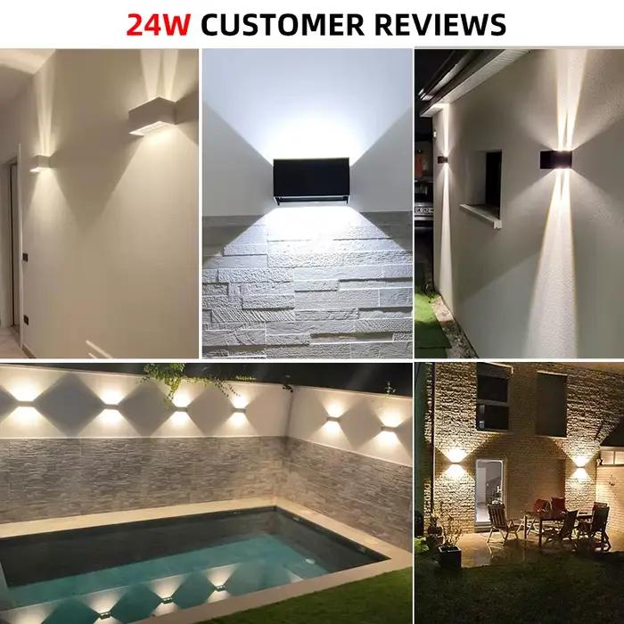 Aluminium, Applique murale led exterieur