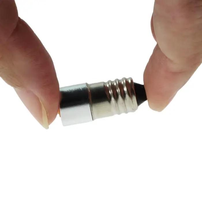 2 ampoules LED E10 3V 6V 12V 24V Super 5W 3535 pour lampe torche