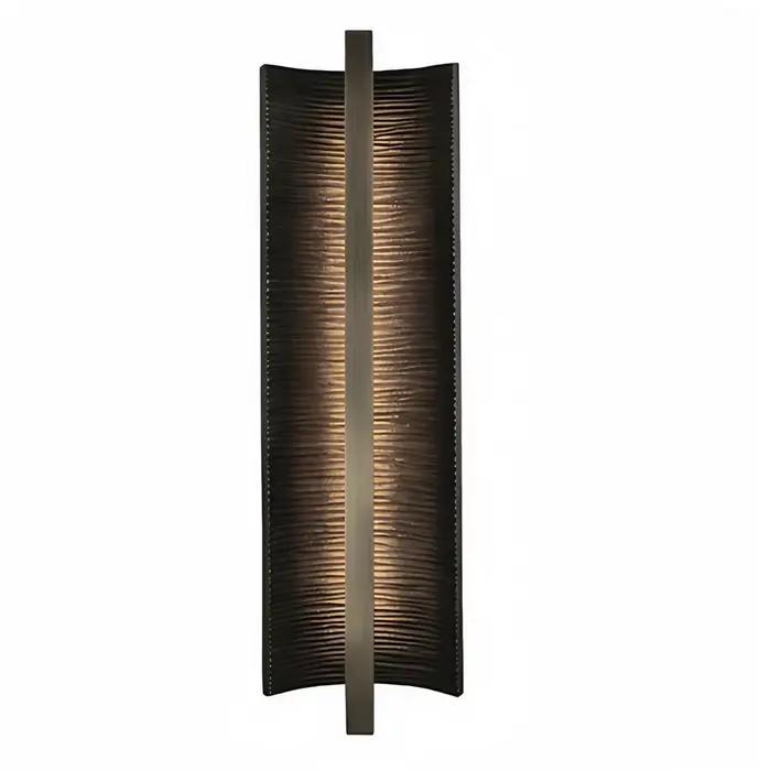 Applique murale vintage en bronze pour salon, chevet, hôtel, décoration artistique, couloir, éclairage d'ambiance nocturne pour hôtel
