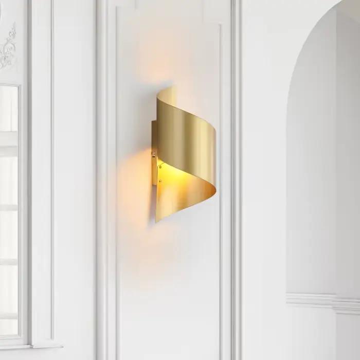 Appliques murales nordiques à LED pour chambre à coucher, lampes murales de chevet, décoration moderne, éclairage d'escalier d'allée, lampe de luxe, 110-240V
