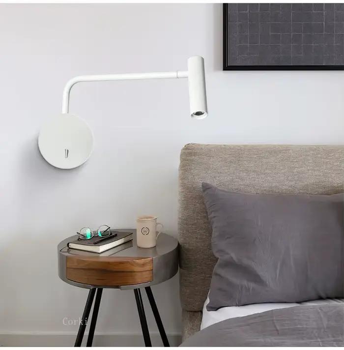 Applique Murale LED au Design Moderne, Éclairage d'Nikavec Joli, Idéal pour un Salon, une Chambre à Coucher ou une Lecture, 9W