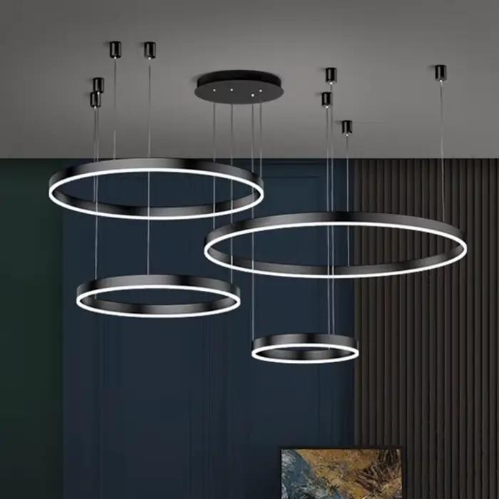 Chambre moderne décorative salle à manger led plafonniers lampes suspendues éclairage intérieur éclairage intérieur plafonnier lustre