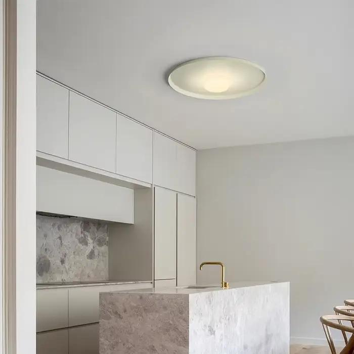 Plafonnier LED Circulaire au Design Nordique Moderne