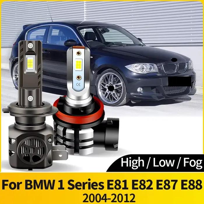 Kit d'ampoules LED de haute qualité pour phares de voiture 15000LM 110W 6500K, éclairage Turbo, antibrouillard pour BMW Série 1 E81 E82 E87 E88 2004-2012