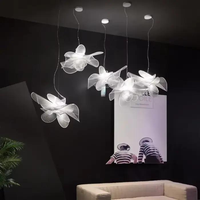 Lustre suspendu Led moderne italien, luminaire de luxe, pour cuisine et salon