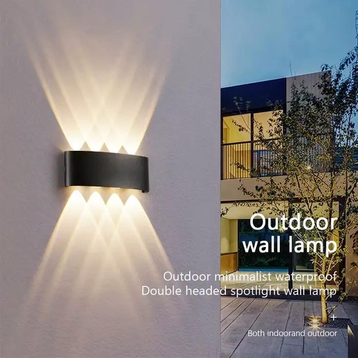 Applique murale LED éclairante vers le haut et vers le bas