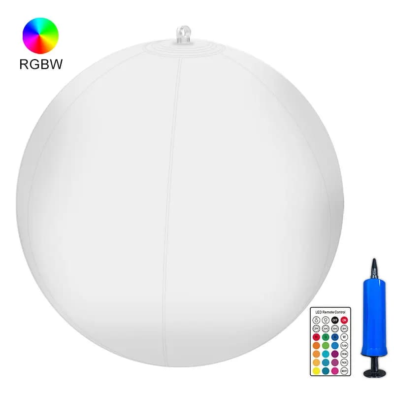 Boule lumineuse flottante solaire, lampe de piscine, ballon de pelouse étanche, décoration de jardin