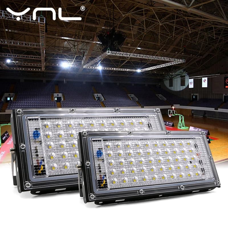 Projecteur LED imperméable conforme à la norme IP65, éclairage d'extérieur, luminaire de paysage, 50